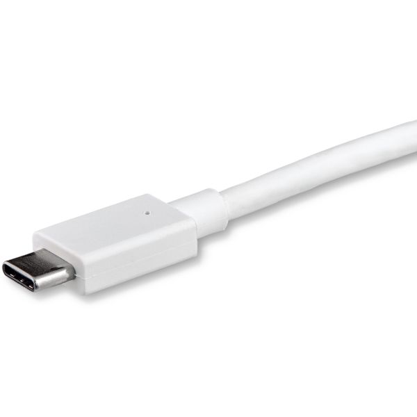 StarTech.com 1 m USB-C naar DisplayPort kabel 4K 60Hz wit (CDP2DPMM1MW)