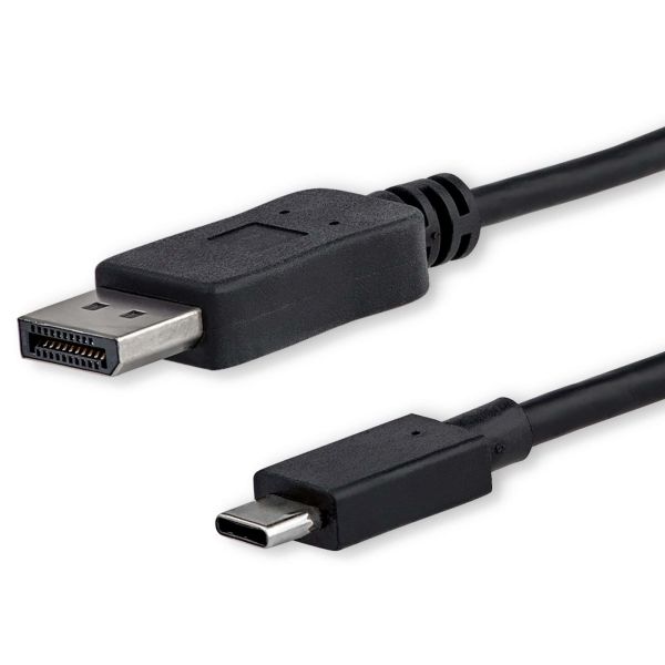 StarTech.com USB-C naar DisplayPort adapter kabel 1,8 m 4K / 60 Hz (CDP2DPMM6B) StarTech.com USB-C naar DisplayPort adapter kabel 1,8 m 4K / 60 Hz (CDP2DPMM6B)