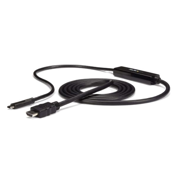 StarTech.com USB-C naar HDMI adapterkabel 2m 4K bij 30 Hz (CDP2HDMM2MB) StarTech.com USB-C naar HDMI adapterkabel 2m 4K bij 30 Hz (CDP2HDMM2MB)