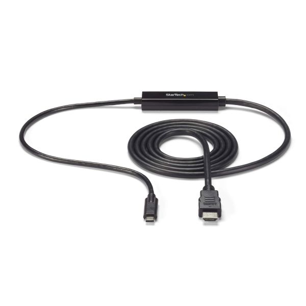 StarTech.com USB-C naar HDMI adapterkabel 2m 4K bij 30 Hz (CDP2HDMM2MB)