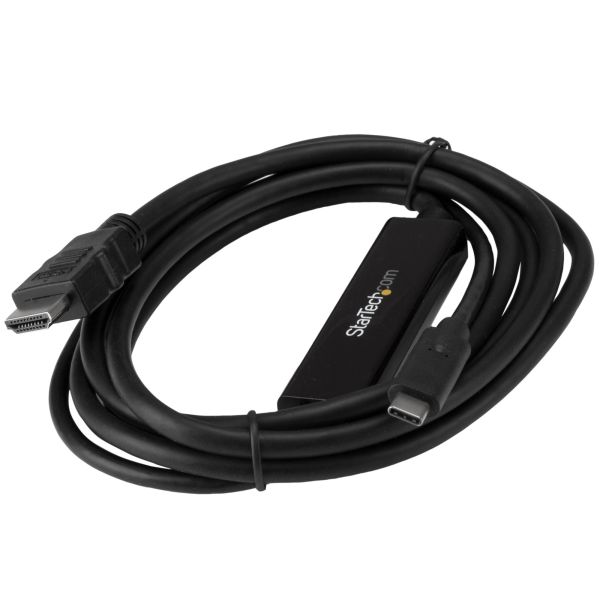 StarTech.com USB-C naar HDMI adapterkabel 2m 4K bij 30 Hz (CDP2HDMM2MB)