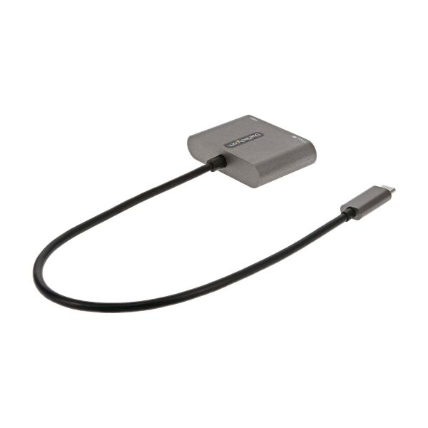 StarTech.com USB C Multiport Adapter, USB-C naar HDMI 4K Video, 100W PD Pass-Through, USB 3.0 Hub 5Gbps (1xType-C/1xA), USB-C Mini Dock, USB-C Travel Dock, Draagbaar Laptop Docking Station (CDP2HDUACP2)