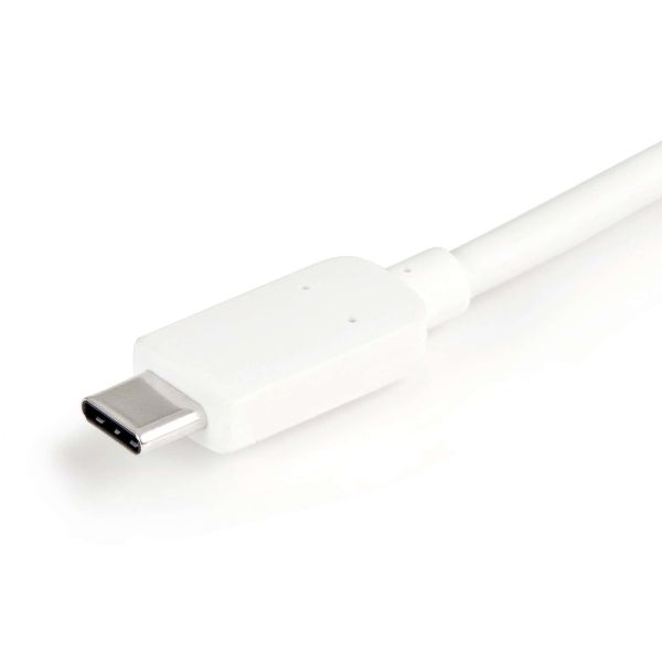 StarTech.com USB-C multiport adapter met HDMI USB 3.0 poort 60W PD wit (CDP2HDUACPW)