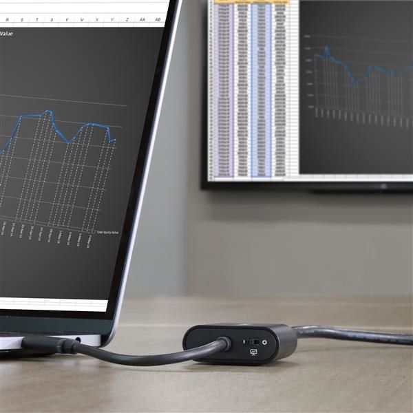 StarTech.com USB-C naar VGA adapter met presentatie modus 1920x1200 (CDP2VGASA)