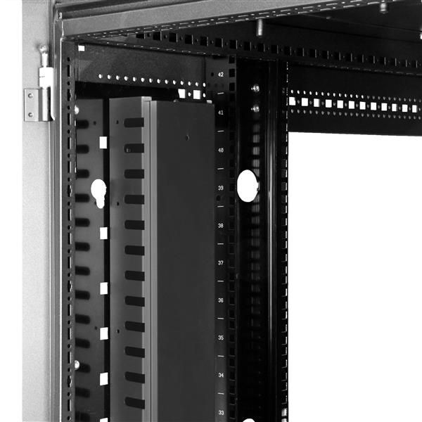 StarTech.com Verticale kabelmanager met kabelgeleiders 0U 91cm (CMVER20UF)