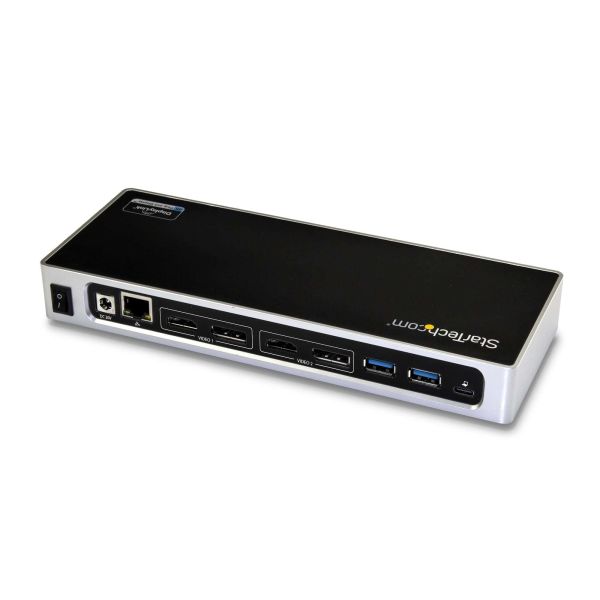 StarTech.com Hybride dual 4K USB-C docking station - met 6x USB 3.0 poorten - USB-A compatibel (DK30A2DH)