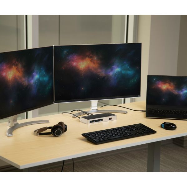 StarTech.com Hybride dual 4K USB-C docking station - met 6x USB 3.0 poorten - USB-A compatibel (DK30A2DH) 1/9 StarTech.com Hybride dual 4K USB-C docking station - met 6x USB 3.0 poorten - USB-A compatibel (DK30A2DH)
