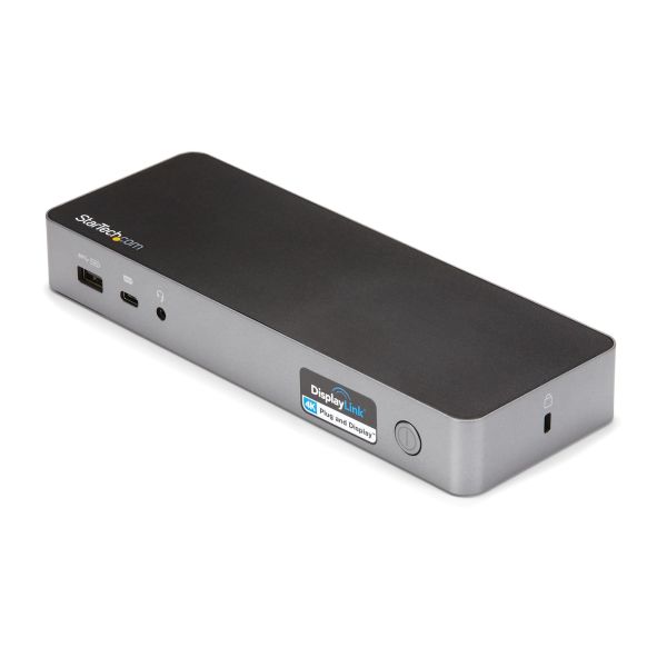 StarTech.com Universele Laptop Docking Station, Hybrid USB-C & USB-A Dock, Dual 4K DP & HDMI, 60W PD, Mac / Windows / Chrome OS, 4x USB 5Gbps Hub, GbE (DK30C2DPPDUE) 9/12 StarTech.com Universele Laptop Docking Station, Hybrid USB-C & USB-A Dock, Dual 4K DP & HDMI, 60W PD, Mac / Windows / Chrome OS, 4x USB 5Gbps Hub, GbE (DK30C2DPPDUE)