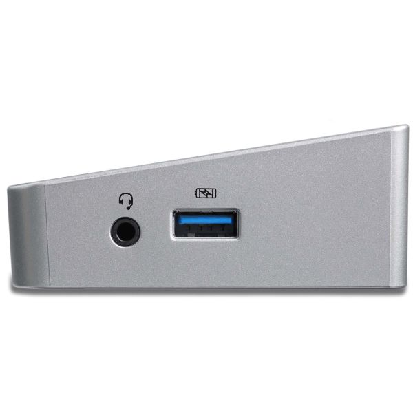 StarTech.com 4K USB-C Dock, Triple UHD 4K Monitor Docking Station, Mac & Windows, USB C to HDMI & DisplayPort, 100W Power Delivery, 5x USB 5Gbps Hub (DK30CH2DEPUE)