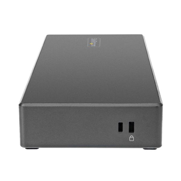 StarTech.com USB C Dock - Triple 4K Monitor USB Type-C Docking Station - 100W Power Delivery - DP 1.4 Alt Mode & DSC, 2x DisplayPort 1.4/HDMI 2.0 - 6xUSB (2x 10Gbps) - Windows/Chrome (DK31C2DHSPDUE)