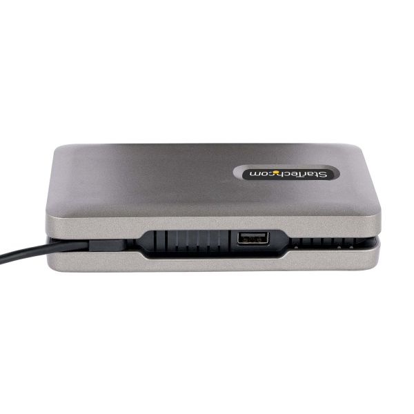 StarTech.com USB-C Multiport Adapter met USB-C DP Alt Mode Video Output/4K HDMI 2.0/VGA, USB-C Dual Monitor Docking Station, 100W PD Pass-Through, USB Type C Mini Dock/MST Adapter Hub (DKM31C3HVCPD)