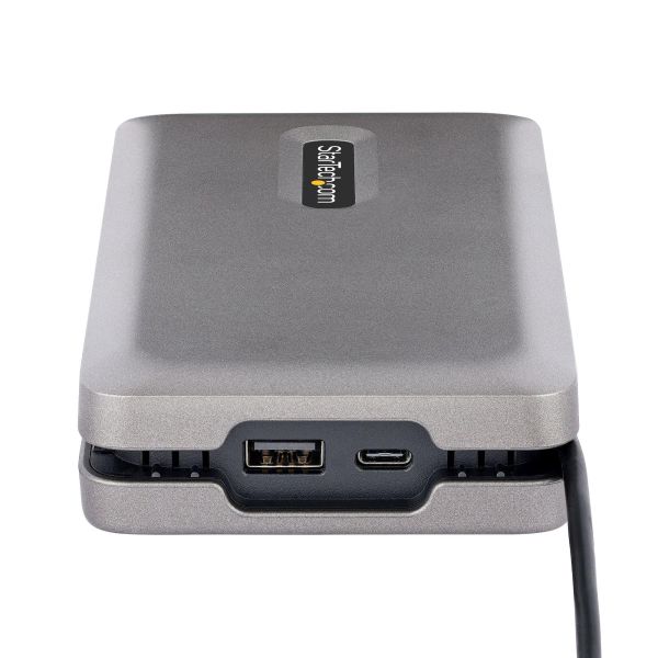 StarTech.com USB-C Multiport Adapter met USB-C DP Alt Mode Video Output/4K HDMI 2.0/VGA, USB-C Dual Monitor Docking Station, 100W PD Pass-Through, USB Type C Mini Dock/MST Adapter Hub (DKM31C3HVCPD)