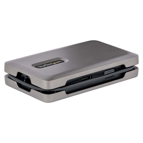 StarTech.com USB-C Multiport Adapter met USB-C DP Alt Mode Video Output/4K HDMI 2.0/VGA, USB-C Dual Monitor Docking Station, 100W PD Pass-Through, USB Type C Mini Dock/MST Adapter Hub (DKM31C3HVCPD)
