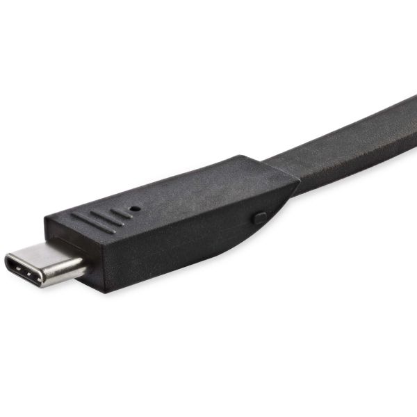 StarTech.com USB-C Multiport Adapter - Mini USB-C Dock met 4K HDMI - 100W PD 3.0 Pass-Through, 1x USB-A, 1x USB-C, GbE - Thunderbolt 3 & USB Type-C Laptop Travel Dock - Mac & Windows