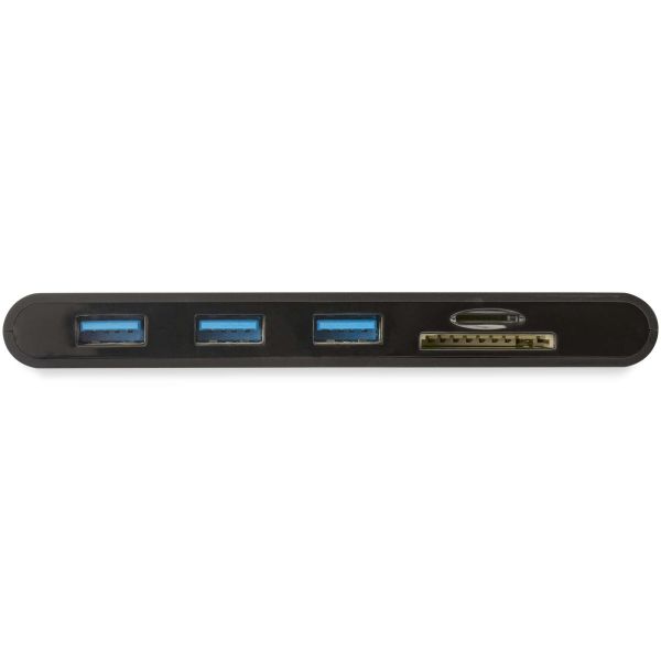 StarTech.com USB-C Multiport Adapter - USB Type-C 8-in-1 Mini Dock met HDMI 4K of VGA 1080p - 100W Power Delivery Passthrough, 3-Port USB 3.0 Hub, GbE, SD & MicroSD - Laptop Travel Dock (DKT30CHVSCPD)