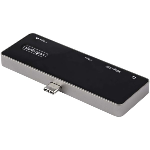 StarTech.com USB C Multiport Adapter - USB-C naar 4K 60Hz HDMI 2.0, 100W Power Delivery Pass-Through, 3-Port USB 3.0 Hub met Audio - USB-C Mini Dock - USB Type-C Travel Dock (DKT30ICHPD) StarTech.com USB C Multiport Adapter - USB-C naar 4K 60Hz HDMI 2.0, 100W Power Delivery Pass-Through, 3-Port USB 3.0 Hub met Audio - USB-C Mini Dock - USB Type-C Travel Dock (DKT30ICHPD)
