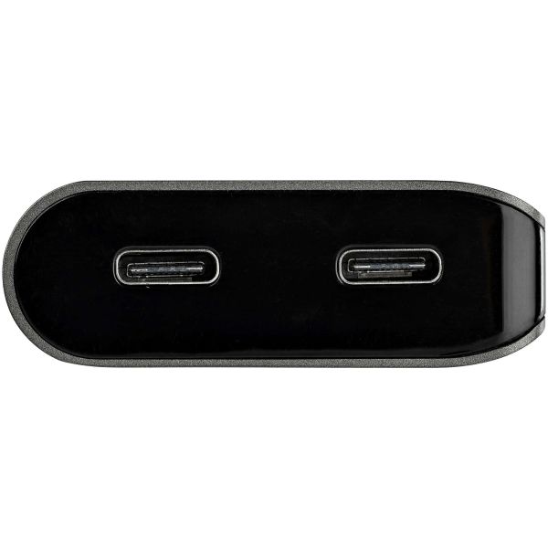 StarTech.com USB C Multiport Adapter - USB-C naar HDMI or Mini DisplayPort 4K 60Hz, 100W Power Delivery Pass-Through, 4-Port 10Gbps USB Hub - USB Type-C Mini Dock - 30cm Vaste Kabel (DKT31CMDPHPD)