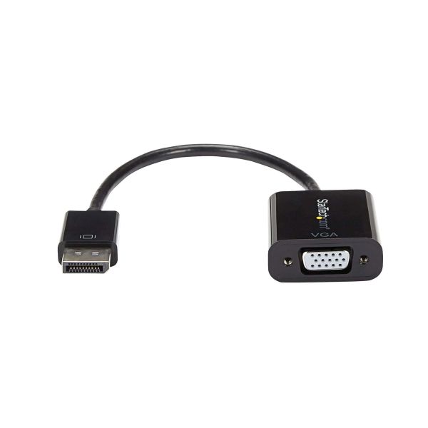 StarTech.com DisplayPort 1.2 naar VGA adapter / converter DP naar VGA 1920x1200 (DP2VGA3) StarTech.com DisplayPort 1.2 naar VGA adapter / converter DP naar VGA 1920x1200 (DP2VGA3)