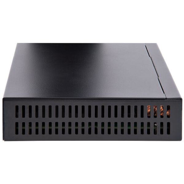 StarTech.com Unmanaged 2.5G Switch - 5 Port Gigabit Switch - 2.5GBASE-T Unmanaged Ethernet Switch - Ethernet Splitter - Din Rail of Wandmonteerbaar - Multi-Gigabit - Auto-MDIX - 9K Jumbo (DS52000)