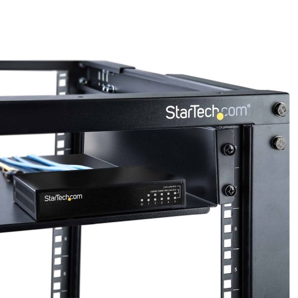 StarTech.com Unmanaged 2.5G Switch - 5 Port Gigabit Switch - 2.5GBASE-T Unmanaged Ethernet Switch - Ethernet Splitter - Din Rail of Wandmonteerbaar - Multi-Gigabit - Auto-MDIX - 9K Jumbo (DS52000)