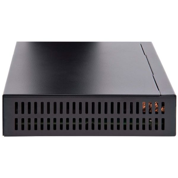 StarTech.com Unmanaged 2.5G Switch - 5 Port Gigabit Switch - 2.5GBASE-T Unmanaged Ethernet Switch - Ethernet Splitter - Din Rail of Wandmonteerbaar - Multi-Gigabit - Auto-MDIX - 9K Jumbo (DS52000)