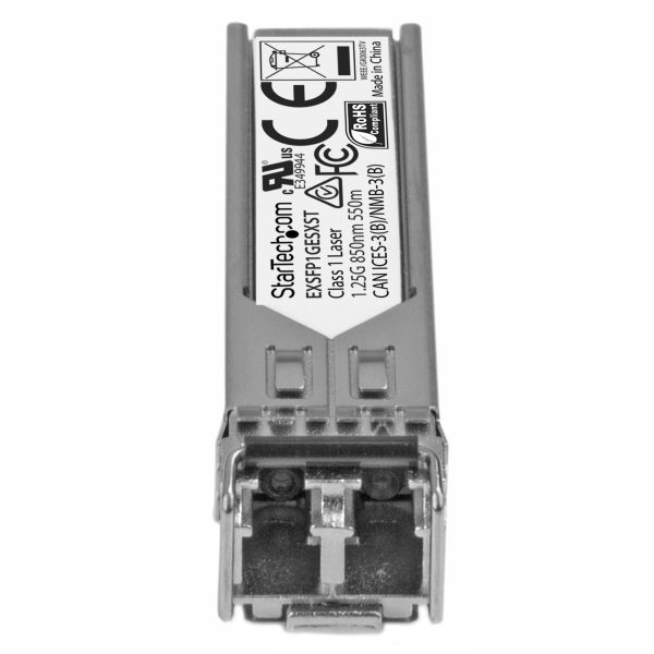 StarTech.com Gb glasvezel 1000BASE-LX SFP ontvanger module - Juniper EX-SFP-1GE-LX compatibel - SM LC - 10 km (EXSFP1GELXST) StarTech.com Gb glasvezel 1000BASE-LX SFP ontvanger module - Juniper EX-SFP-1GE-LX compatibel - SM LC - 10 km (EXSFP1GELXST)