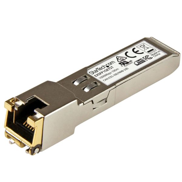 StarTech.com Juniper EX-SFP-1GE-T compatibel SFP Transceiver module - 10/100/1000BASE-T (EXSFP1GETST)
