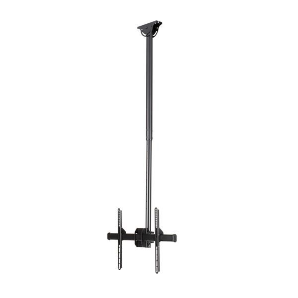 StarTech.com TV Plafondbeugel, Full-Motion Universele Ophangbeugel, Hangende VESA Beugel voor Single 32”-75" TVs / Displays, Kantelen/Zwenken, In hoogte verstelbare telescopische paal (FLATPNLCEIL) StarTech.com TV Plafondbeugel, Full-Motion Universele Ophangbeugel, Hangende VESA Beugel voor Single 32”-75" TVs / Displays, Kantelen/Zwenken, In hoogte verstelbare telescopische paal (FLATPNLCEIL)