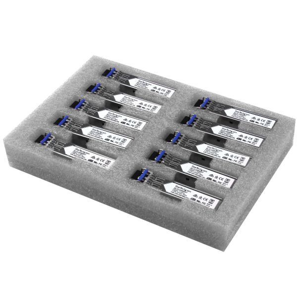 StarTech.com Cisco GLC-LH-SMD compatibel SFP Transceiver module - 1000BASE-LX/LH - 10 stuks (GLCLHSMD10ST)
