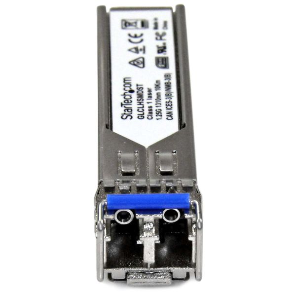 StarTech.com Gigabit glasvezel SFP Transceiver module - Cisco GLC-LH-SMD compatibel - SM/MM LC - 10km / 550m (GLCLHSMDST) StarTech.com Gigabit glasvezel SFP Transceiver module - Cisco GLC-LH-SMD compatibel - SM/MM LC - 10km / 550m (GLCLHSMDST)