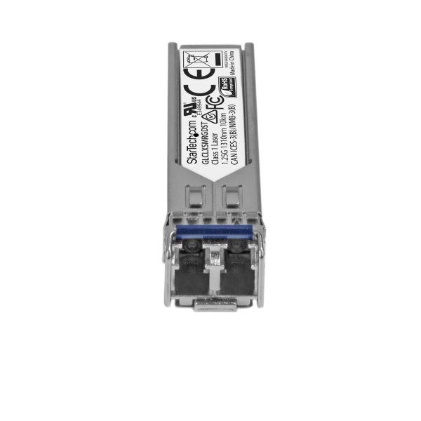 StarTech.com Gigabit glasvezel 1000BASE-LX SFP ontvanger module - Cisco GLC-LX-SM-RGD compatibel - SM LC - 10 km (GLCLXSMRGDST) StarTech.com Gigabit glasvezel 1000BASE-LX SFP ontvanger module - Cisco GLC-LX-SM-RGD compatibel - SM LC - 10 km