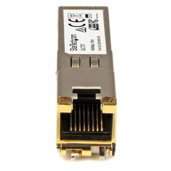 StarTech.com Gigabit RJ45 koper SFP Transceiver Modules - Cisco GLC-T Compatibel - set van 10 (GLCT10PKST) StarTech.com Gigabit RJ45 koper SFP Transceiver Modules - Cisco GLC-T Compatibel - set van 10 (GLCT10PKST)