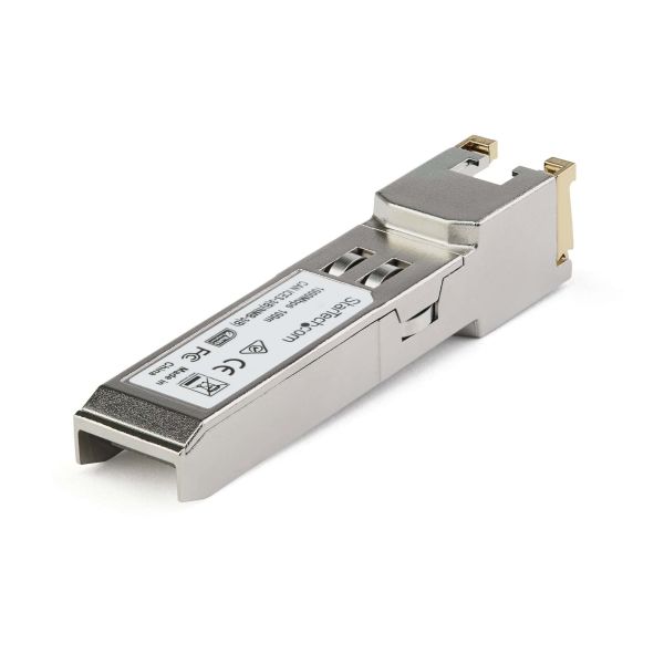 StarTech.com SFP transceiver module - 1000BASE-T - Cisco GLC-TE compatibel - hoge temperaturen (GLCTEST) StarTech.com SFP transceiver module - 1000BASE-T - Cisco GLC-TE compatibel - hoge temperaturen (GLCTEST)