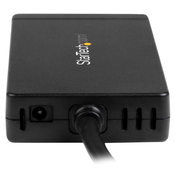 StarTech.com 3 poorts USB C naar USB-A hub met Gigabit Ethernet - USB-C naar 3x USB-A - USB 3.0 (5Gbps) - Inclusief voedingsadapter (HB30C3A1GE)