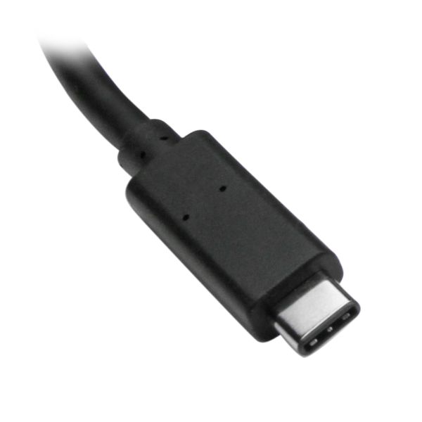 StarTech.com 3 poorts USB C naar USB-A hub met Gigabit Ethernet - USB-C naar 3x USB-A - USB 3.0 (5Gbps) - Inclusief voedingsadapter (HB30C3A1GE)