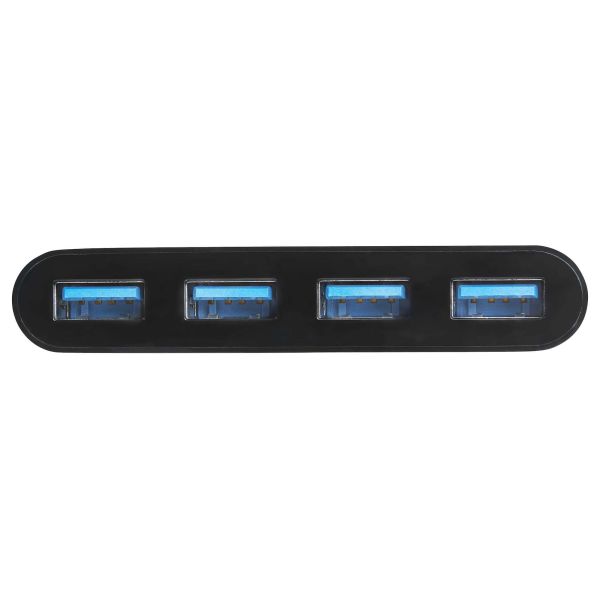 StarTech.com 4 poorts USB 3.0 hub - 5Gbps - USB-C naar 4x USB-A met busvoeding (HB30C4AB)