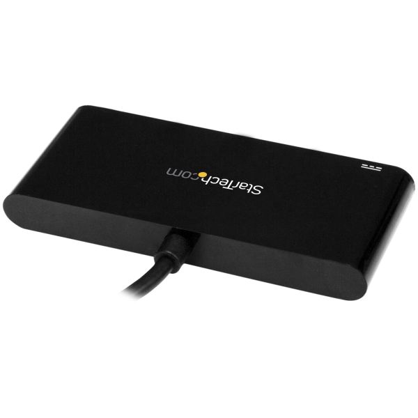 StarTech.com 4 Port USB-C Hub met 4 x USB Type-A (USB 3.0 SuperSpeed) - 60W Power Delivery Passthrough Charging - USB 3.2 Gen 1 (5Gbps) Laptop Hub Adapter - MacBook, Dell (HB30C4AFPD)