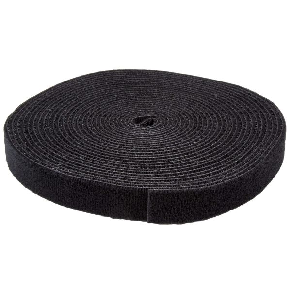 StarTech.com 7,6m Bulk Rol Klittenband - Op Maat te Knippen Herbruikbare Kabelbinders - Industriële Klitband Tape - Zelfklevende Klittenband Tyrap Strips - Zwart (HKLP25) StarTech.com 7,6m Bulk Rol Klittenband - Op Maat te Knippen Herbruikbare Kabelbinders - Industriële Klitband Tape - Zelfklevende Klittenband Tyrap Strips - Zwart (HKLP25)
