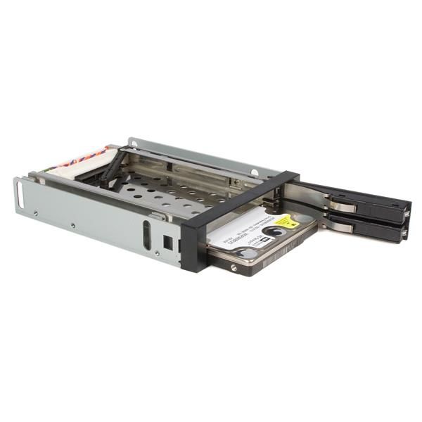 StarTech.com 2-Bay 2,5 inch Hot-Swappable SATA Mobile Rack Backplane (HSB220SAT25B)