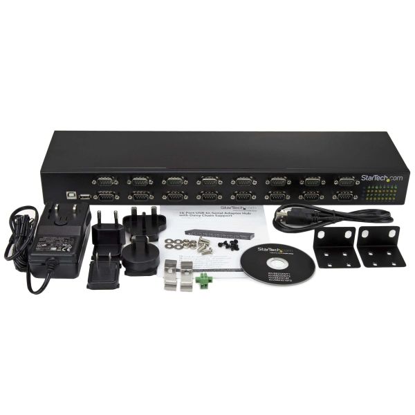 StarTech.com 16-poorts USB naar serieel adapter hub (ICUSB23216FD)