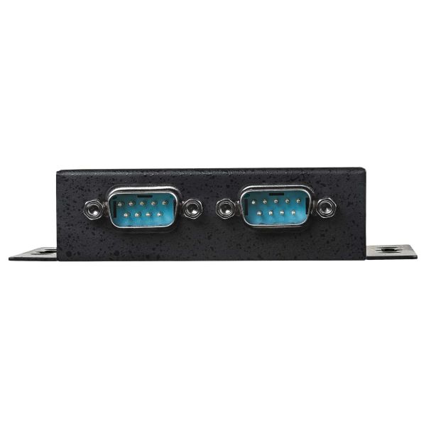 StarTech.com 2-poort Industriële USB naar Seriële Adapter Hub Wandmontage met DIN-Rail Clips (ICUSB2322I)