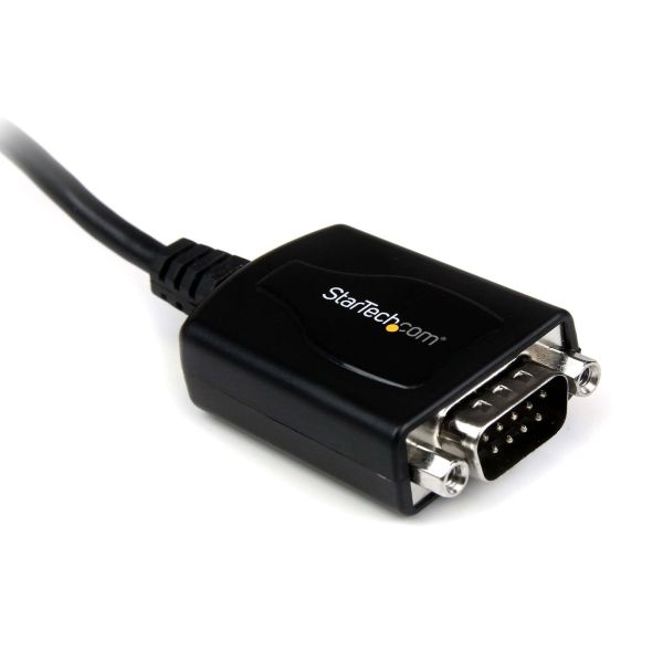 StarTech.com Korte USB naar RS232 Seriële DB9 Adapterkabel met COM-behoud (ICUSB232PRO)
