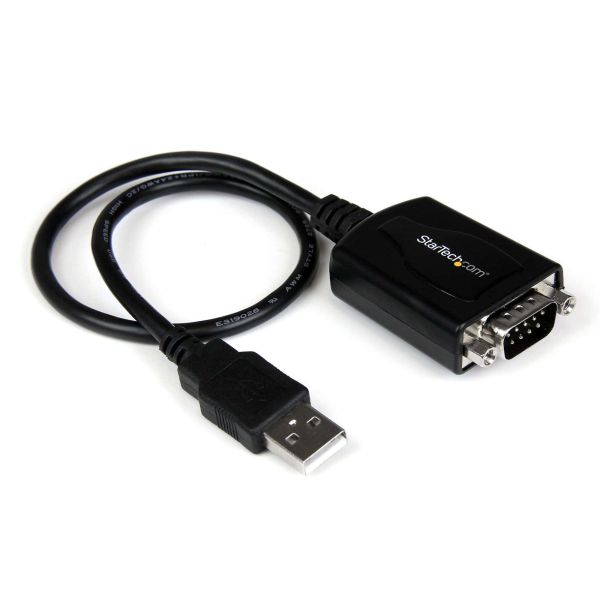 StarTech.com Korte USB naar RS232 Seriële DB9 Adapterkabel met COM-behoud (ICUSB232PRO)