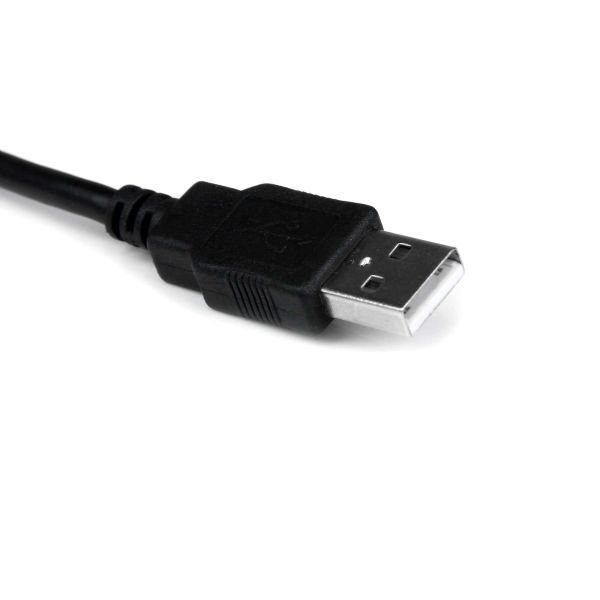 StarTech.com Korte USB naar RS232 Seriële DB9 Adapterkabel met COM-behoud (ICUSB232PRO)