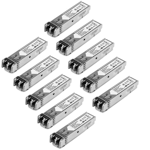 StarTech.com Gigabit Fiber SFP Transceiver Module - HPE J4858C Compatibel- MM LC met DDM - 550m - 10 stuks (J4858C10PKST)