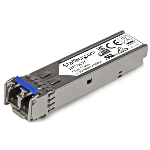 StarTech.com Gigabit Fiber SFP Transceiver Module - HPE J4858C Compatibel - MM LC met DDM - 550m (J4858CST)