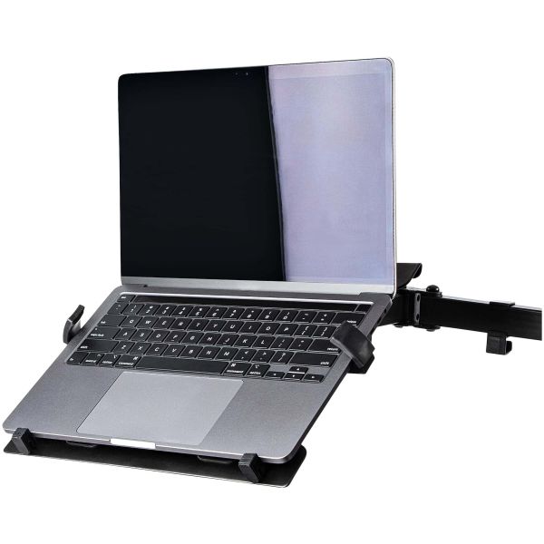 StarTech.com VESA Laptophouder, Verstelbare Notebook Tray voor Monitorarm (4.5kg), 75x75 & 100x100 VESA Montagegaten, Geventileerd, Bureau Laptop Steun/Beugel/Lade (LAPTOP-ARM-TRAY)