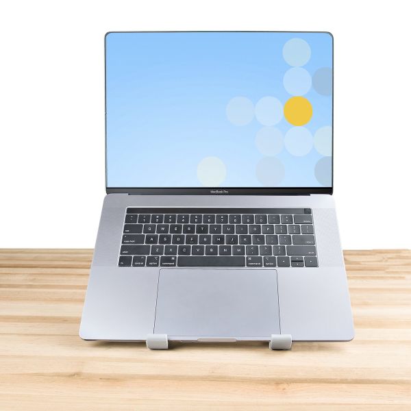 StarTech.com Inklapbare Laptopstandaard, Verstelbare Hoek, Ergonomische Laptophouder, Draagvermogen 10Kg, Ventileren/Kantelen/Verhogen, Aluminium Tablet/Laptop Steun/Riser/Staander (LAPTOP-RISER-BAR)