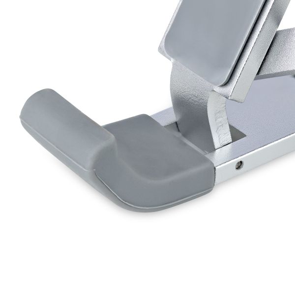 StarTech.com Inklapbare Laptopstandaard, Verstelbare Hoek, Ergonomische Laptophouder, Draagvermogen 10Kg, Ventileren/Kantelen/Verhogen, Aluminium Tablet/Laptop Steun/Riser/Staander (LAPTOP-RISER-BAR)