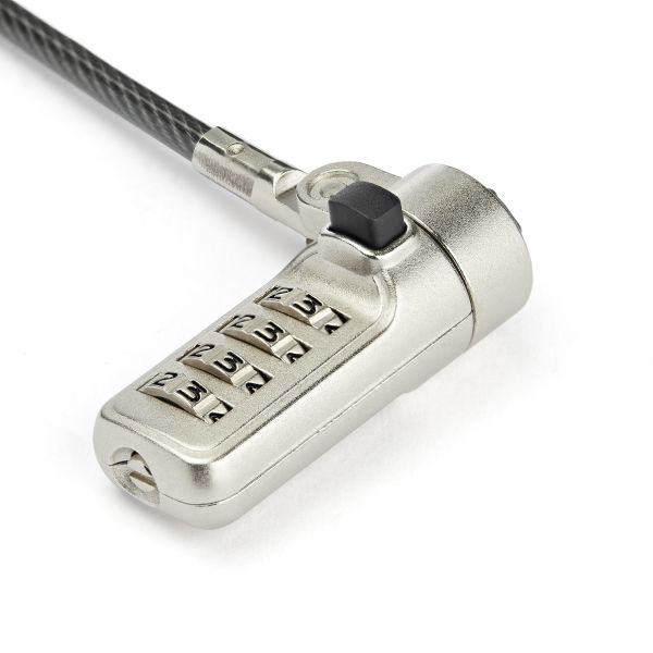 StarTech.com Laptop kabelslot 4-cijfer combinatie slot Wedge type (LTLOCKNBL)